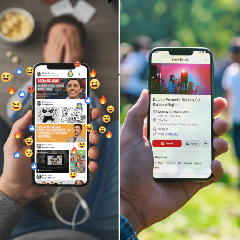 The Engagement Trap: Why Modern Social Media is Failing Event Discovery