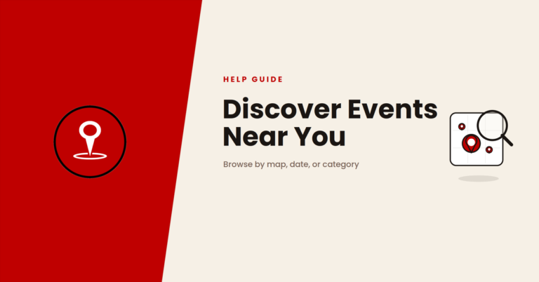 How to Discover Events on EventPin