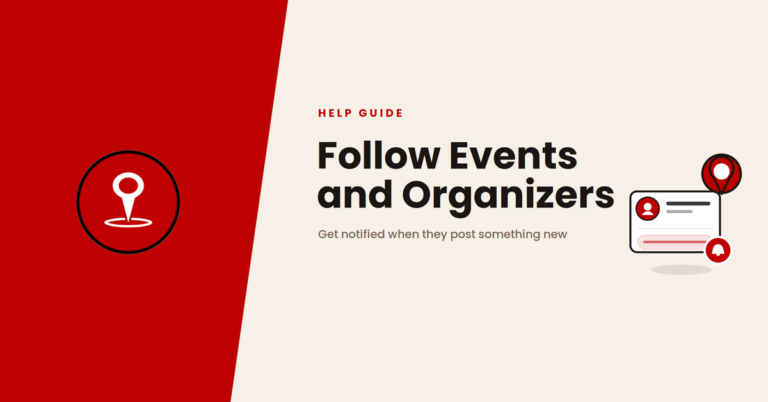 How to Follow Events and Organizations on EventPin